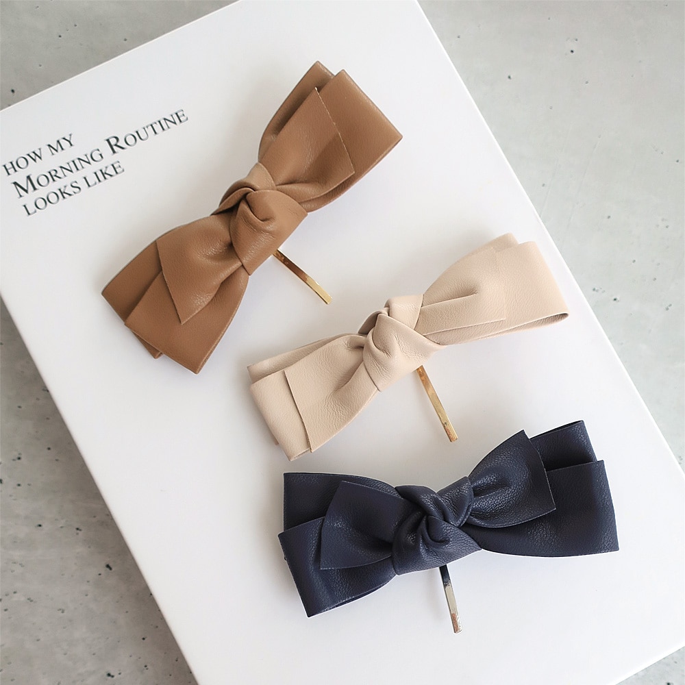 135* ハンドメイド リボン ヘアゴム