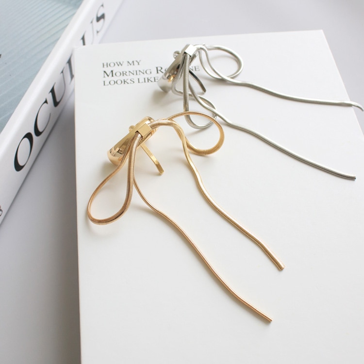 F-150) メタルリボンポニーフック | ビーズ・パーツなどのハンドメイド