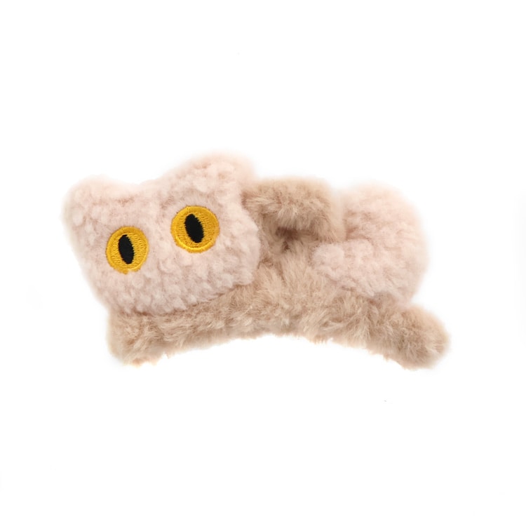 V-760) ねこファーバンスクリップ | ビーズ・パーツなどのハンドメイド