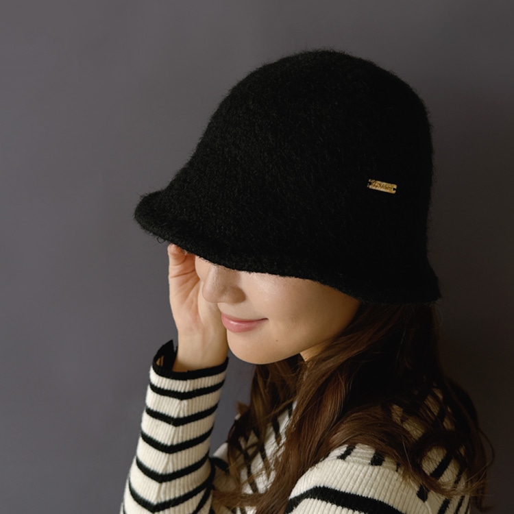 ニットバケットハット | ビーズ・パーツなどのハンドメイドパーツ