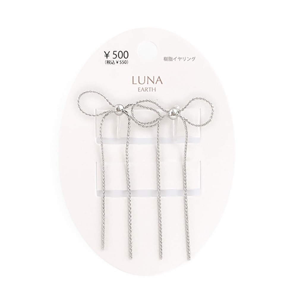 【LES CLEIAS】ブルーアニー スチールイヤリング Blue Annie Steel Earrings – Les Cleias