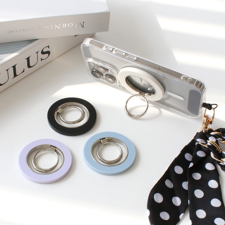 スマホリング /マグネット式 | ビーズ・パーツなどのハンドメイド