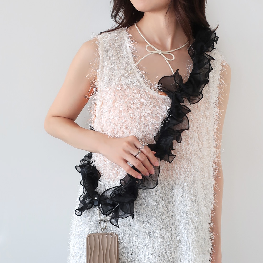 T-25) Smartphone Strap with Holder / Organza | A website selling