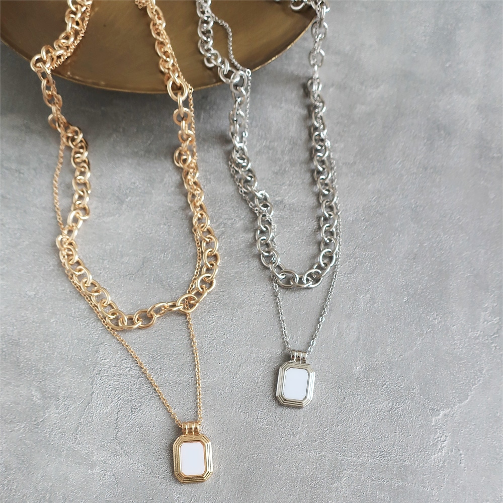 Yana NIL DUE NIL UN ネックレス2つセット DOUBLE TOP NECKLACE | NIL DUE / NIL UN TOKYO