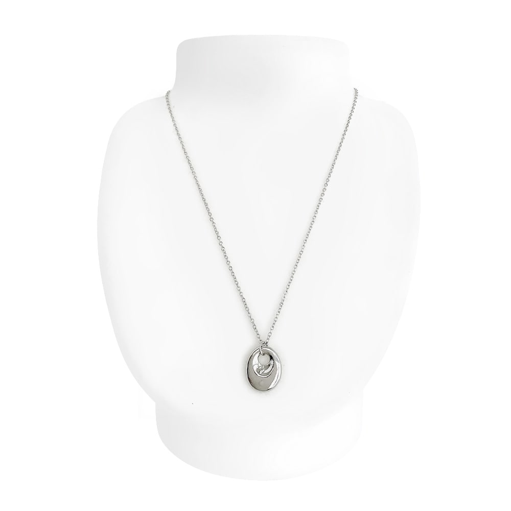 N-319) メタルチャームネックレス / ニッケルフリー | ビーズ・パーツ