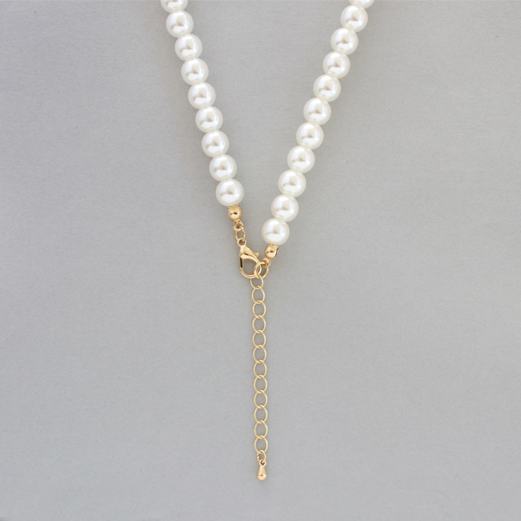 N-374) Pearl Necklace | A website selling handmade beads