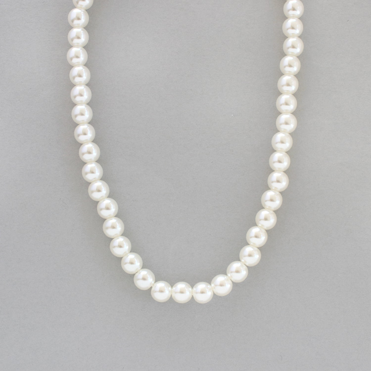 N-378) パールネックレス | ビーズ・パーツなどのハンドメイドパーツ