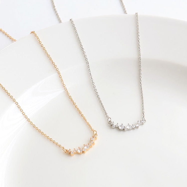 N-336) りんごモチーフネックレス | ビーズ・パーツなどのハンドメイド