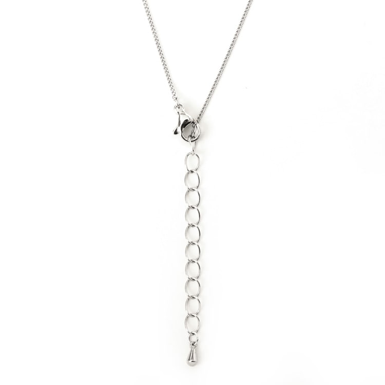 N-393) リンゴモチーフネックレス | ビーズ・パーツなどのハンドメイド