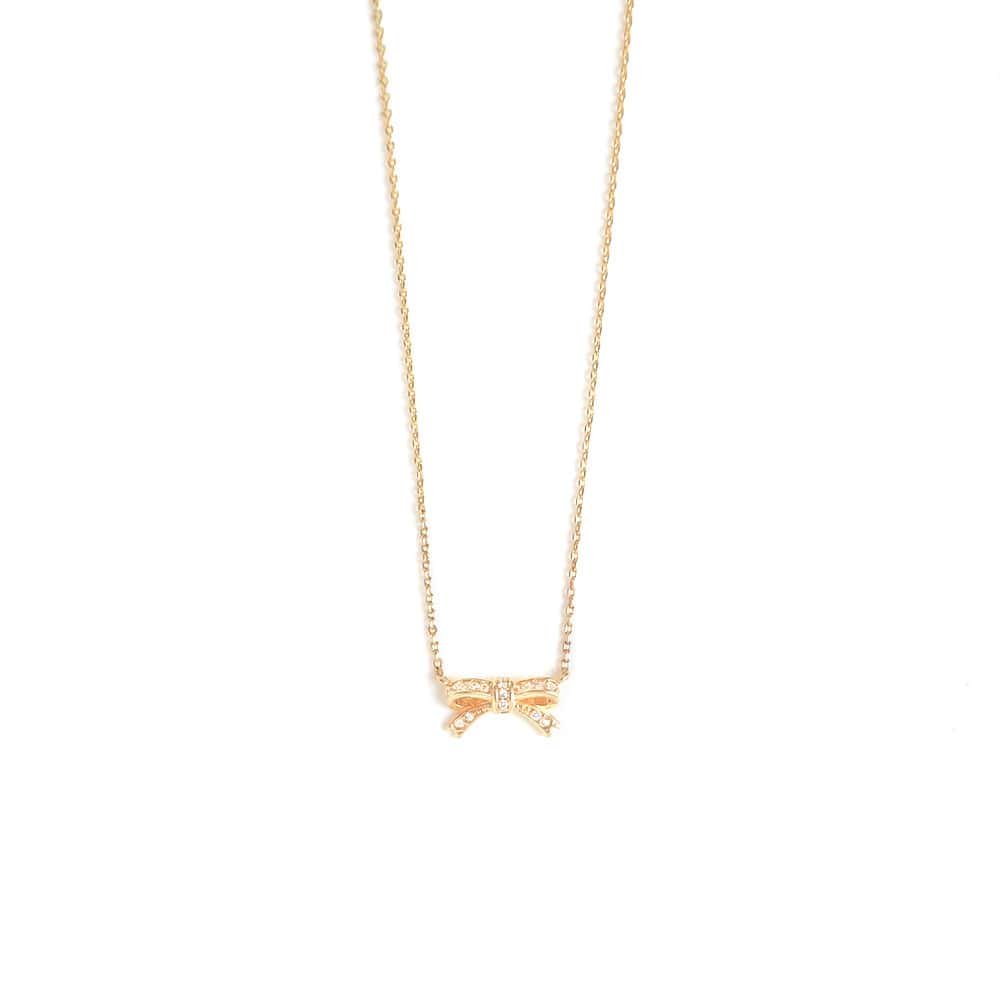 Acne Studios リボンモチーフ ネックレス ACNE STUDIOS アクネストゥディオズ BOW NECKLACE リボン