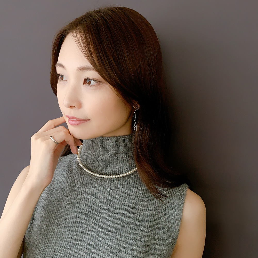 パールのチョーカー パール チョーカー ボール シルバー / Pearl Choker Ball Silver