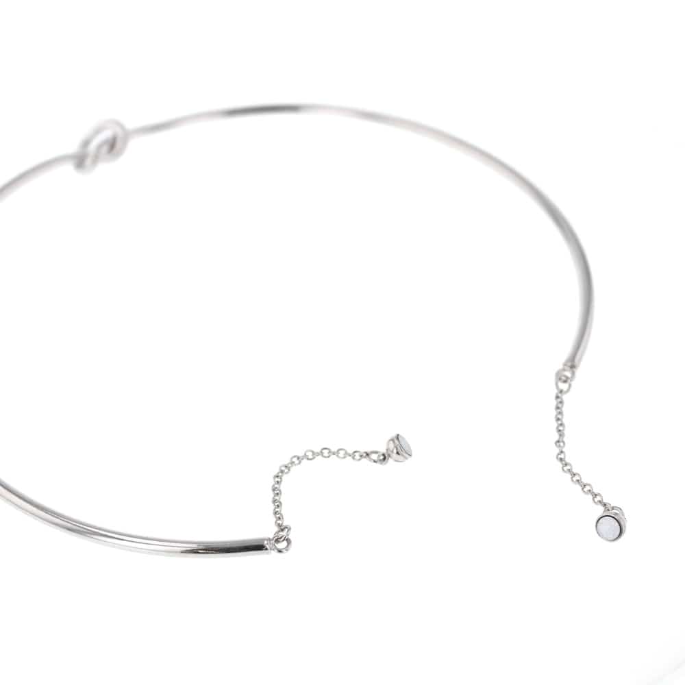 WHITE MOONLIGHT チョーカー レイブンスカルスタッズホワイトパンクチョーカー（lli_3103） | lunaly