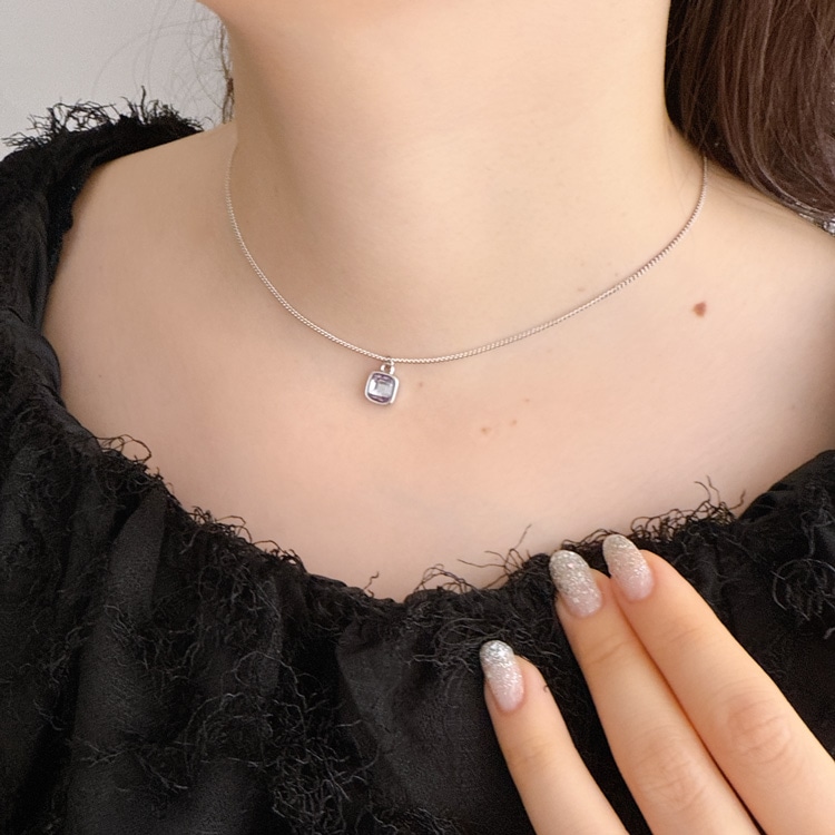 ★カエデ様★　lynch　ピアス　ネックレス ☆カエデ様☆ lynch ピアス ネックレス N-355) スクエアストーン