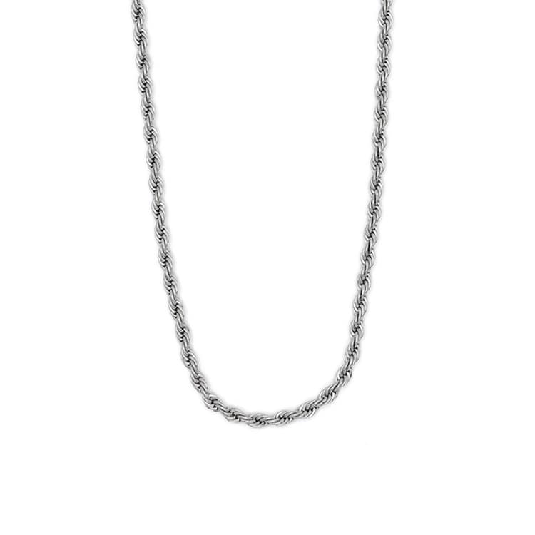 N-427) ロープチェーンネックレス | ビーズ・パーツなどのハンドメイド
