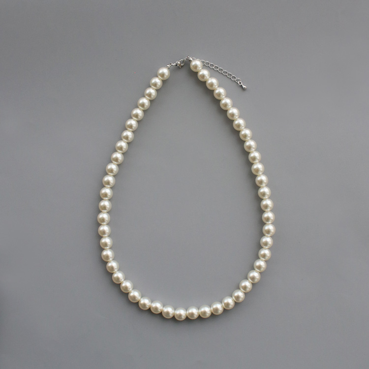 N-378) パールネックレス | ビーズ・パーツなどのハンドメイドパーツ