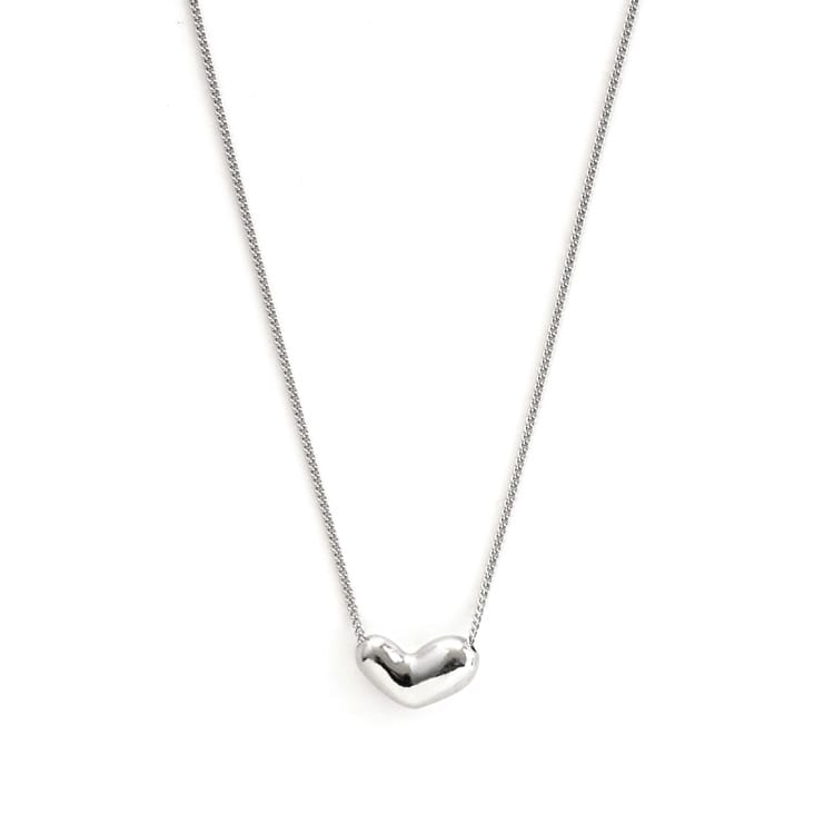 N-399) ハートネックレス | ビーズ・パーツなどのハンドメイドパーツ