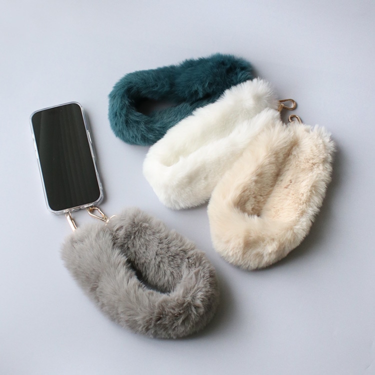 T-51) ファースマホストラップ / ショート | ビーズ・パーツなどの