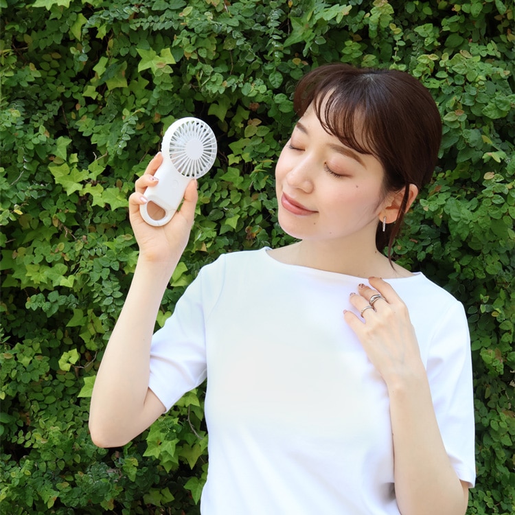 超軽量ミニハンディファン | ビーズ・パーツなどのハンドメイドパーツ