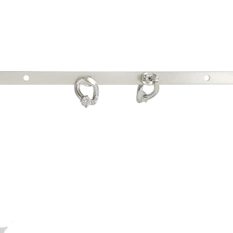 P-765) 1粒ジルコニア付ピアス / ステンレス | ビーズ・パーツ