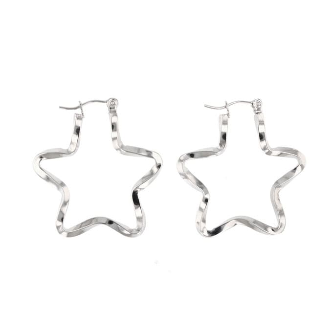 P-1061) スターモチーフピアス / ニッケルフリー | ビーズ・パーツなど