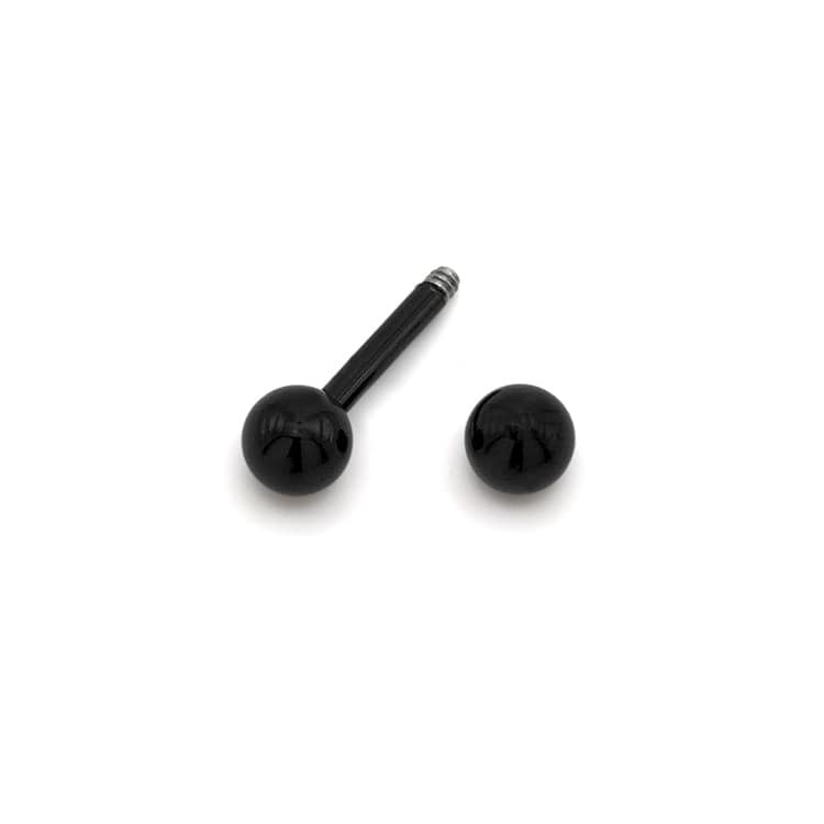 P-1250) ストレートバーベルボディピアス / 14G | ビーズ・パーツなど