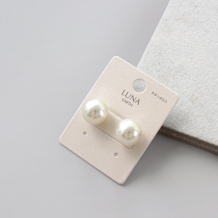 P-397) パールピアス / 約11mm | ビーズ・パーツなどのハンドメイド