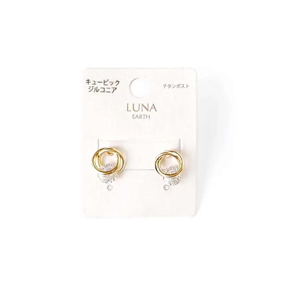 P-1066) メタルドロップピアス / ニッケルフリー | ビーズ・パーツなど