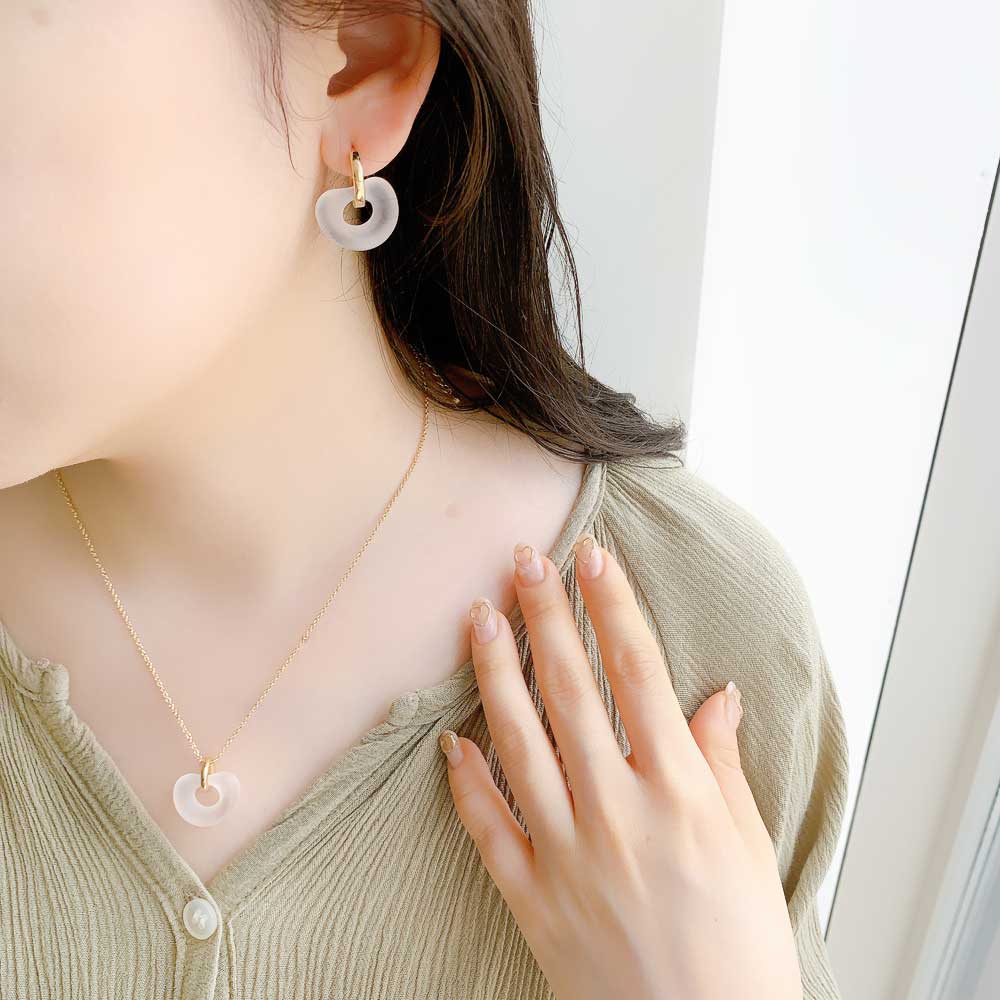 ハンドメイドピアス No.1210