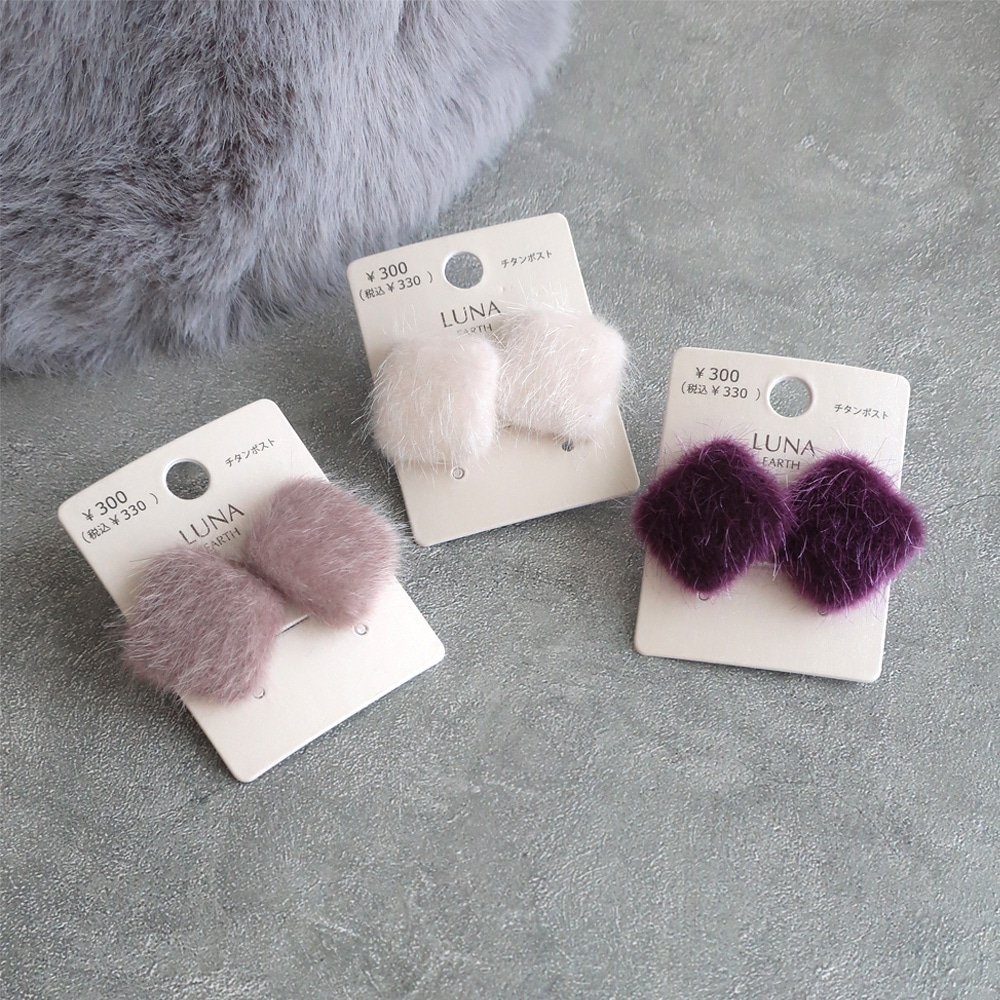 kopoli ハンドメイド ガラス しゃぼん Amy エイミー パープル ピアス kopoli ハンドメイド ガラス しゃぼん Amy エイミー パープル ピアス