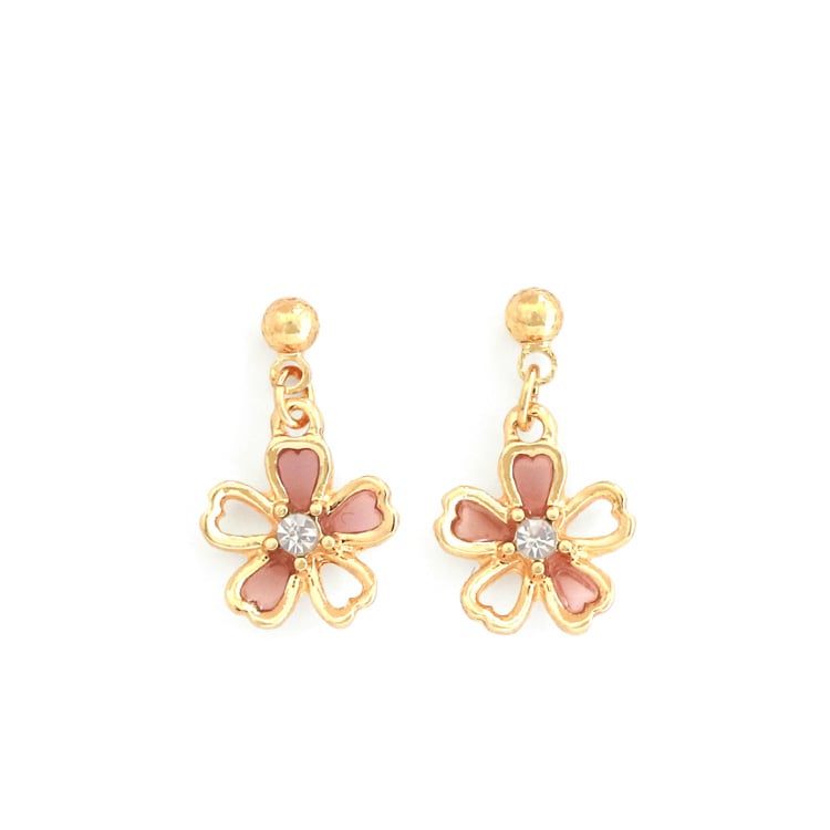 P-1194) 桜チタンピアス | ビーズ・パーツなどのハンドメイドパーツ