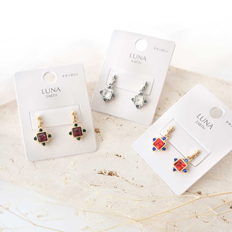 P-1082) メタルフープチタンピアス | ビーズ・パーツなどの