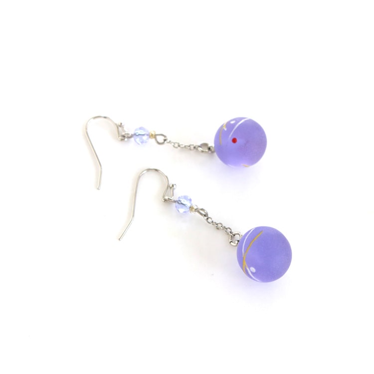 P-1138) ヨーヨーフックピアス | ビーズ・パーツなどのハンドメイド