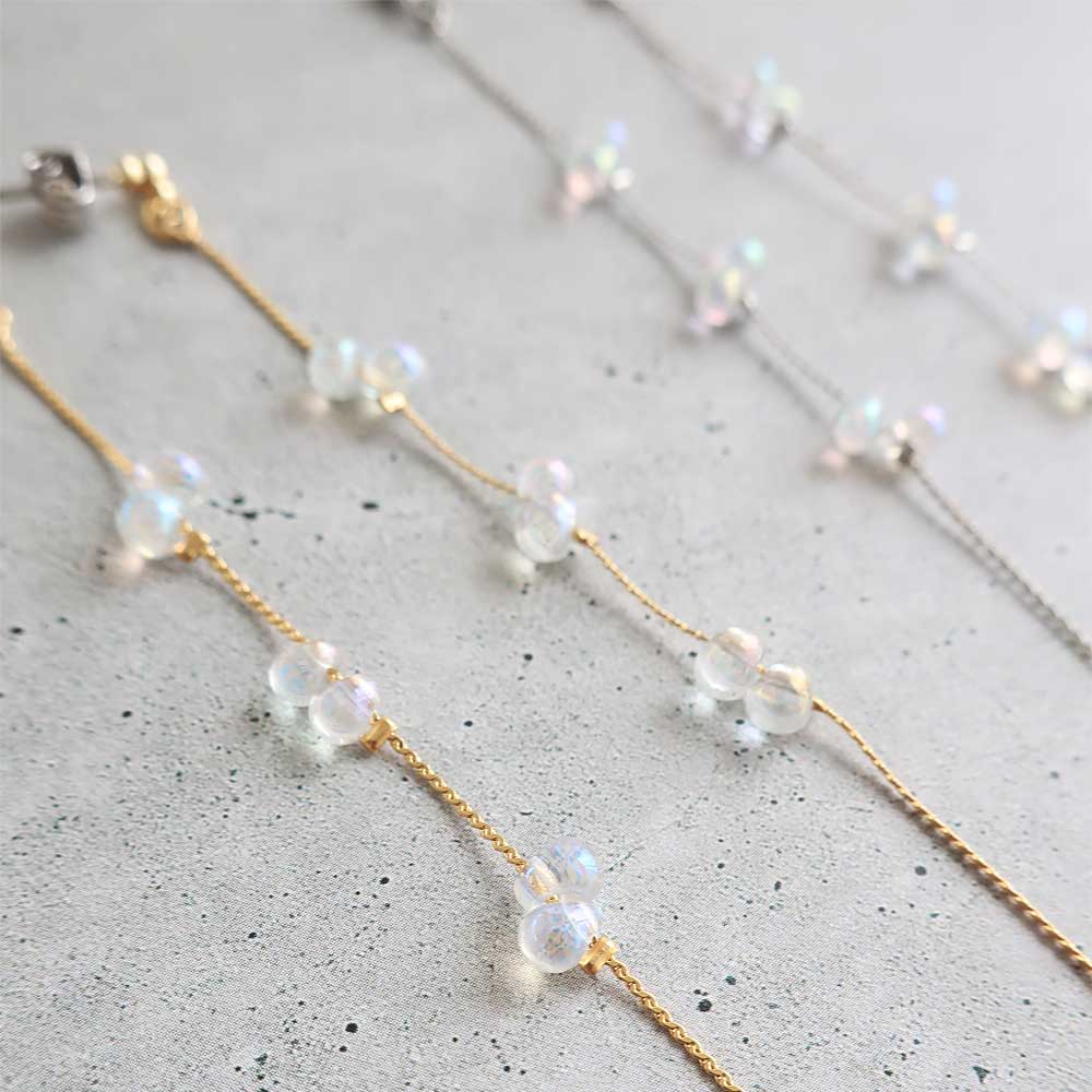 mari53◆ラフドロップカット クンツァイトピアス mari53◇ラフドロップカット クンツァイトピアス mari53◇ラフ