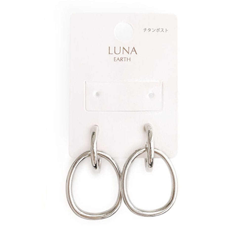 P-941) フープデザインチタンピアス | ビーズ・パーツなどの