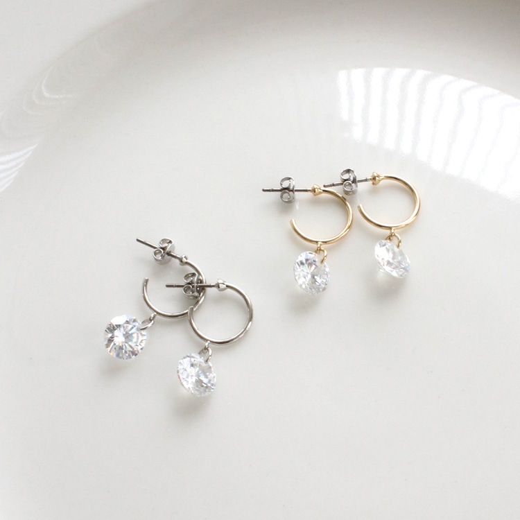 P-1085) さくらんぼセットチタンピアス | ビーズ・パーツなどの