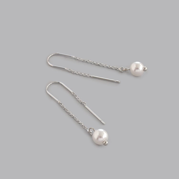 P-1135) 1粒パールアメリカンピアス | ビーズ・パーツなどの