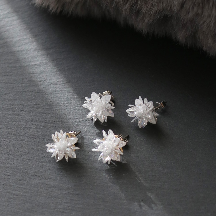 ハンドメイドピアス1721 チタンピアス | ビーズ・パーツなどのハンドメイドパーツおよびハイ