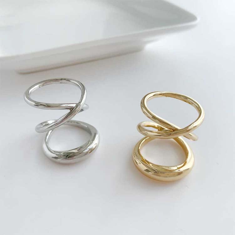緑と18金の三角形デザインリング、専用です❗ archi ring