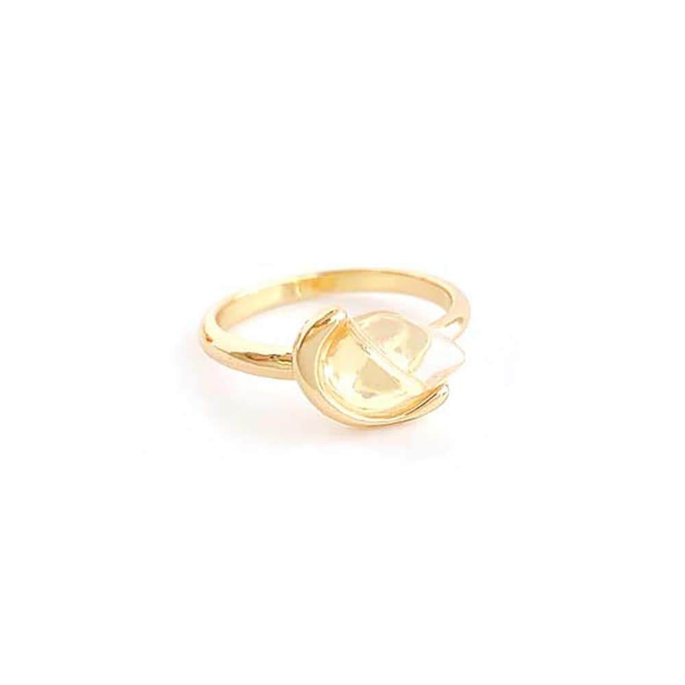ヨッシー リング ダブル ジルコニア 15.5 GOTHIC YOHJI YAMAMOTO - GOTHIC YOHJI YAMAMOTO ROSE RING