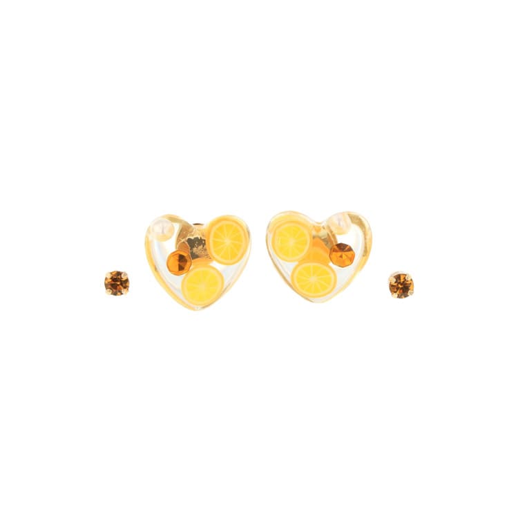 樹脂ピアス エポ ダイヤ ヴィンテージ風 | ピアス,樹脂ピアス