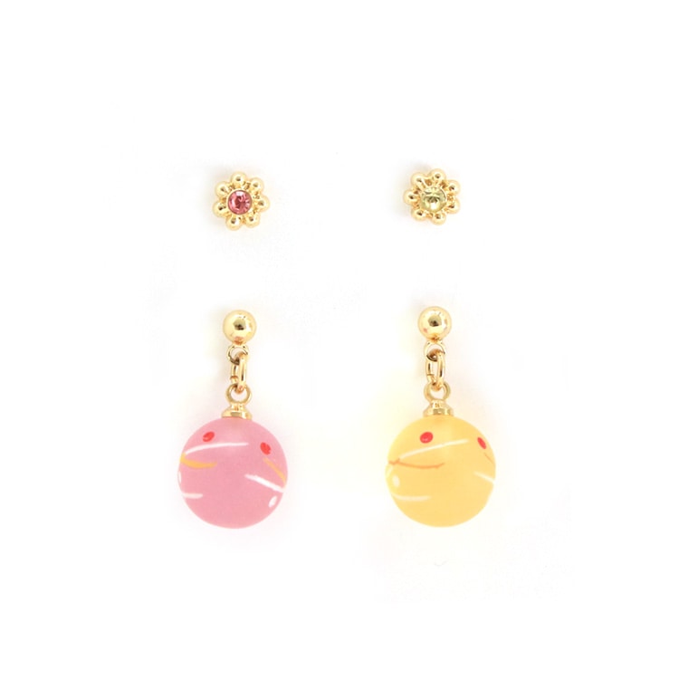 【YüRin (*'   '*)⊃】ピアス&指輪セット 軟骨ピアス セットさくら 和[品番：RINA0001502]｜ボディピアス