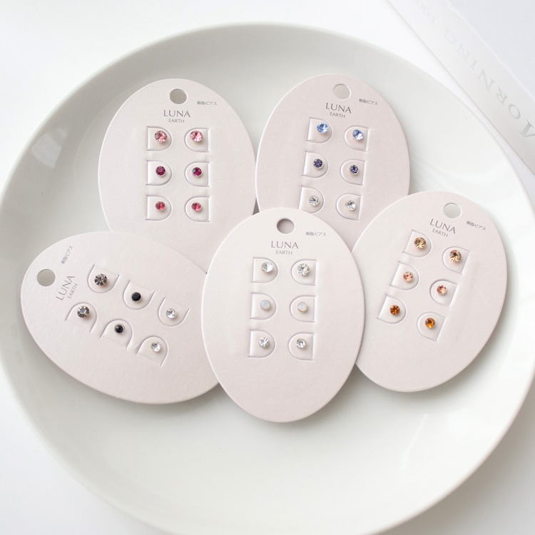郵送買取 新品5台以上送料無料キャンペーン中！！  P-1099) カラーストーンセット樹脂ピアス | ビーズ・パーツなど アクセサリー