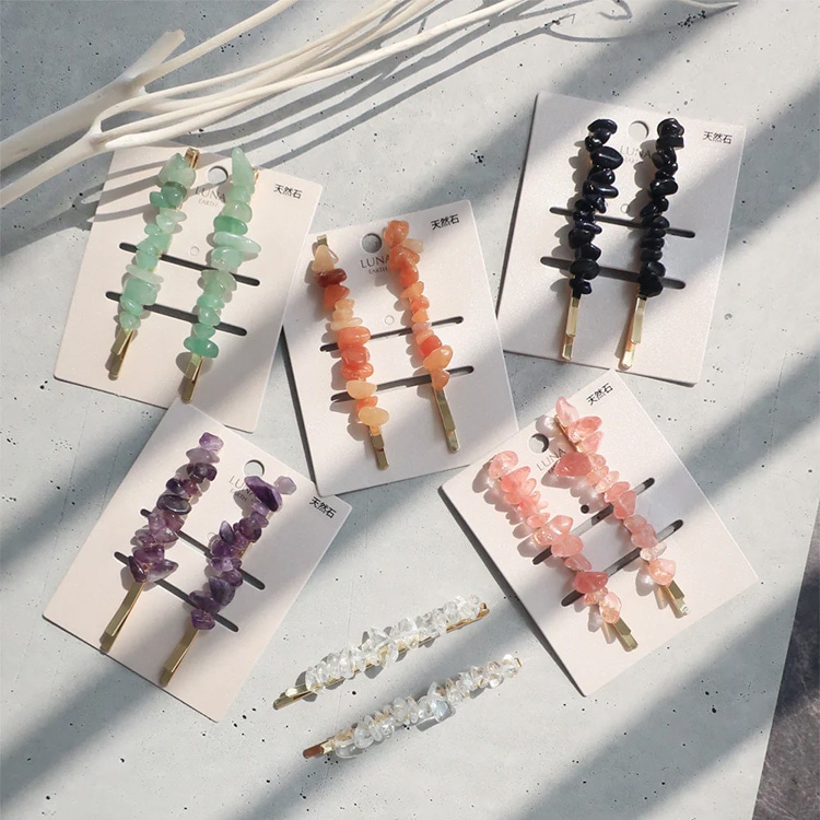 C-256) サザレセットピン / 天然石 | ビーズ・パーツなどの