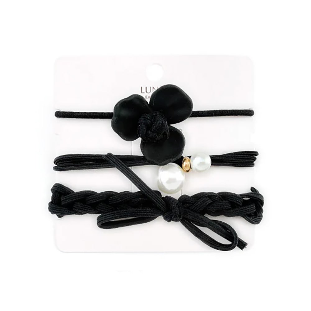 S-575) マットフラワーマルチセットゴム | ビーズ・パーツなどの