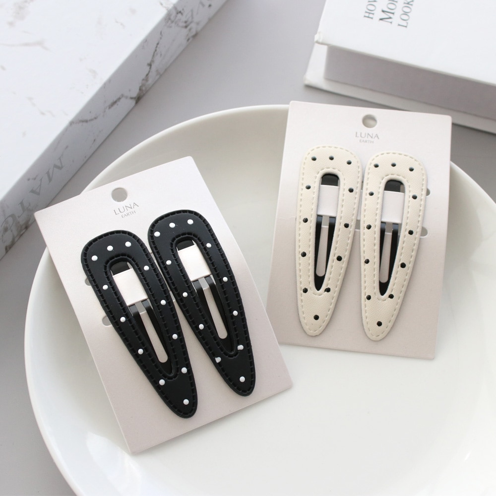 No.282 ドロップビーズとラインストーンのピアス ハンドメイド C-352