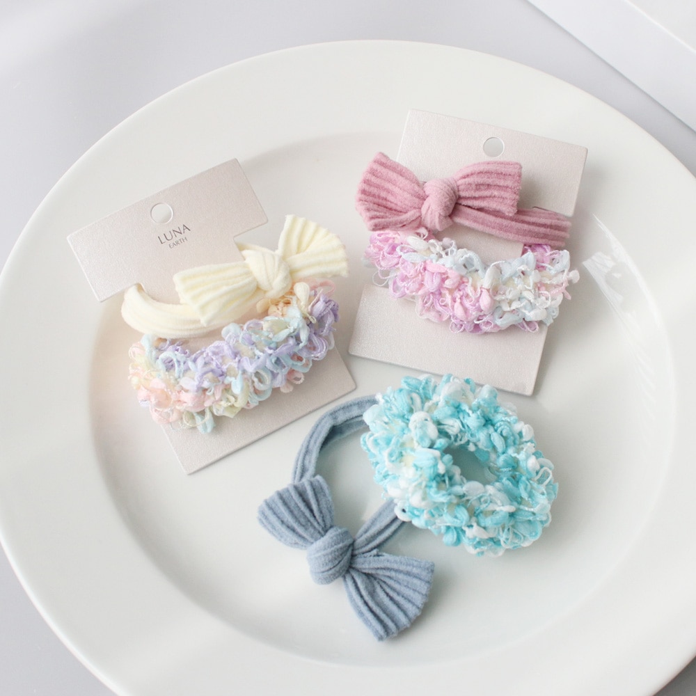 【ハンドメイド】ちょうちょ⚮̈リボンヘアゴム２点セット ハンドメイド】ちょうちょ⚮̈リボンヘアゴム2点セット 姉妹お揃い