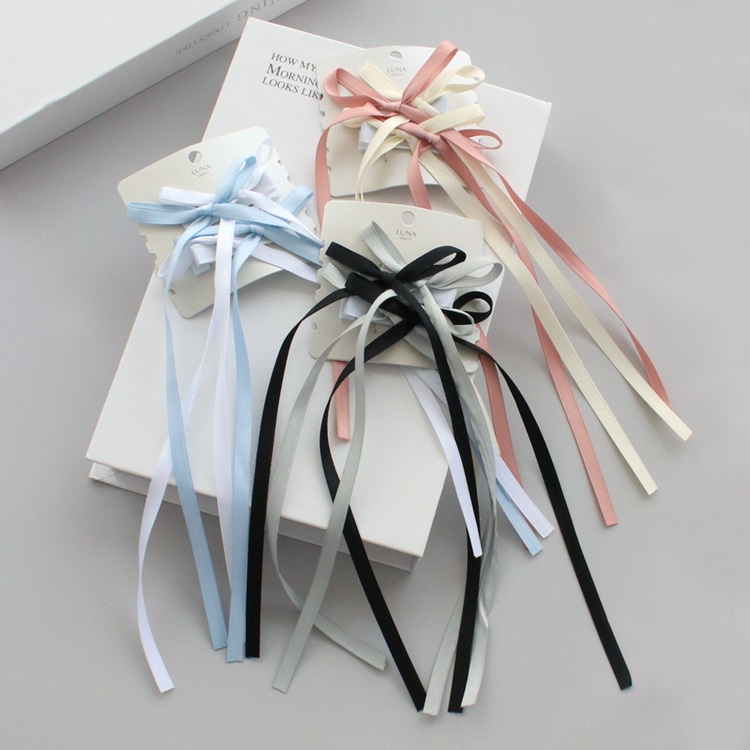 ダブルリボンスターチャームコーム ツインコーム ヘアアクセサリー ヘアアクセ ヘアアレンジ