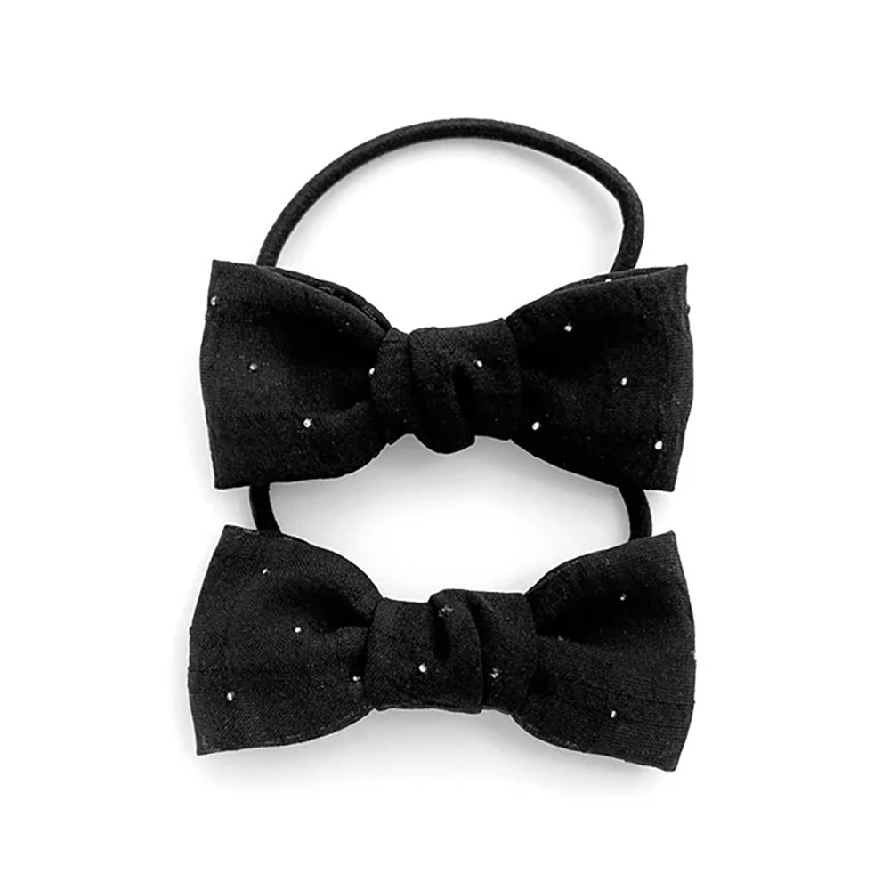 S-576) チェック柄リボンセットゴム | ビーズ・パーツなどの