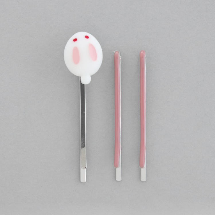 C-407) うさぎ×桜セットブローチ | ビーズ・パーツなどのハンドメイド