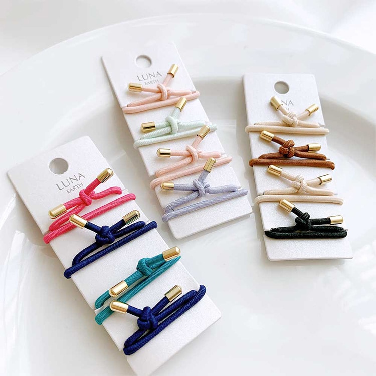 S-492) ミニヘアゴムセット | ビーズ・パーツなどのハンドメイドパーツ